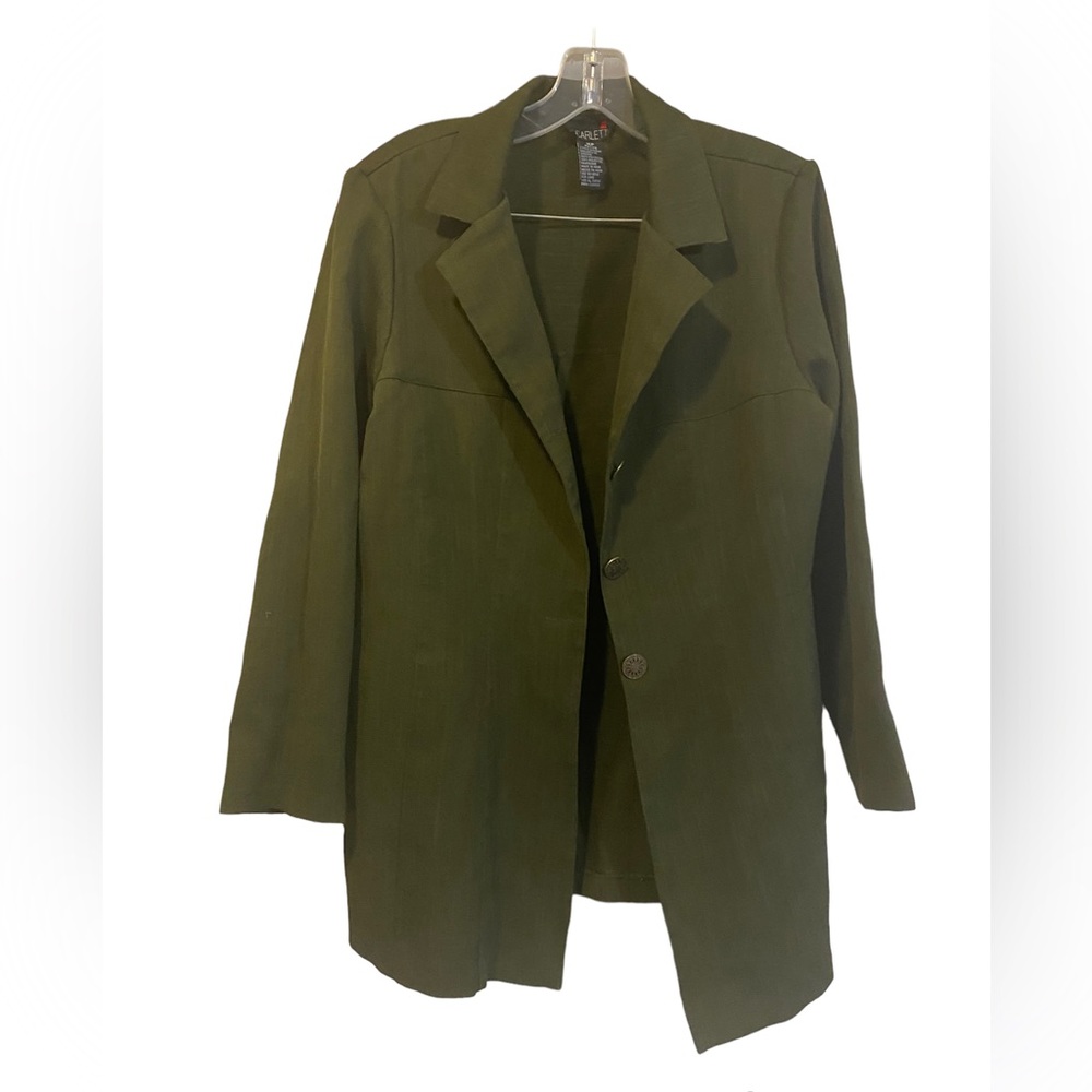 Scarlett Petite Dark Green Blazer